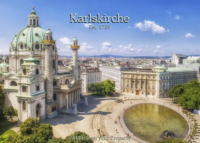 Apartment Luxury 2br And 1lr With Balcony - 9 Min To Center Vienna